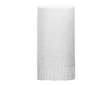Bambusová pletená deka NEW BABY 100x80 cm bílá - Bílá
