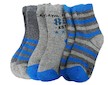 Chlapecké froté termo ponožky Sockswear 3páry (54862) - modro-šedá