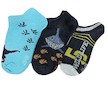 Chlapecké kotníkové ponožky Sockswear 3 páry  (56104) - modro-modrá