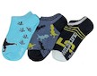 Chlapecké kotníkové ponožky Sockswear 3 páry  (56104) - šedo-modrá