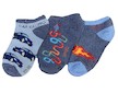 Chlapecké kotníkové ponožky Sockswear 3 páry  (56204) - modro-modrá
