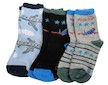 Chlapecké ponožky Sockswear 3 páry (54292) - modrá-šedá