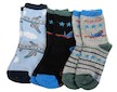 Chlapecké ponožky Sockswear 3 páry (54292) - modrá-šedá
