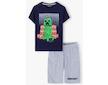 Chlapecké pyžamo Minecraft (52586 - 154 ) - šedo-tm. modrá