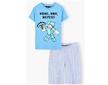Chlapecké pyžamo Minecraft (fuk147a) - modro-šedá