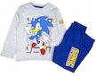 Chlapecké pyžamo Sonic (Em 077) - šedo-modrá