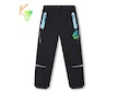 Chlapecké softshellové kalhoty Kugo bez zateplení (HK3116) - černá
