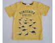 Chlapecké triko s dinosaury vel. 110 - Žlutá