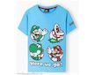 Chlapecké triko Super Mario (uk4001) - Modrá