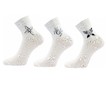 Dámské ponožky 3 páry Tatooo (Bo4599) - Bílá