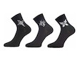 Dámské ponožky 3 páry Tatooo (Bo4599) - černá