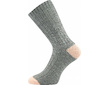 Dámské teplé ponožky Marmoláda Boma (Bo1234) - šedo-růžová