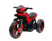 Dětská elektrická motorka Baby Mix POLICE červená - Červená