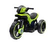 Dětská elektrická motorka Baby Mix POLICE zelená - Zelená