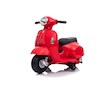 Dětská elektrická motorka Baby Mix Vespa červená - Červená