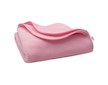 Dětská fleecová deka New Baby 100x75 růžová proužky - Růžová