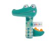 Dětská pískací plyšová hračka s chrastítkem Akuku Krokodýl
