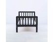 Dětská postel se zábranou Drewex Nidum 140x70 cm grafit