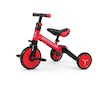 Dětská tříkolka 3v1 Milly Mally Optimus red - Červená