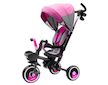 Dětská tříkolka Baby Mix 5v1 RELAX 360° růžová - Růžová