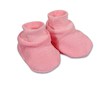 Dětské bačkůrky New Baby růžové - Růžová
