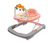 Dětské chodítko se silikonovými kolečky New Baby Forest Kingdom Pink - Růžová