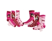 Dětské froté ponožky s ABS Sock 4 fun 3 páry (3134a) - Růžová
