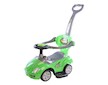 Dětské odrážedlo s vodící tyčí 3v1 Baby Mix Mega Car zelené - Zelená