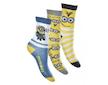 Dětské ponožky Mimoni 3 páry (EP4706) - modro-žlutá