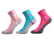 Dětské ponožky Neoik Voxx 3 páry (N001) - růžovo-tyrkysová