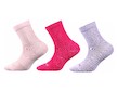 Dětské ponožky Regularik Voxx 3 páry (Bo5569) - růžovo-fialová