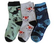 Dětské ponožky Sockswear 3 páry (54202) - modro-šedo-zelená