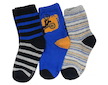 Dětské ponožky Sockswear 3 páry (54216) - modrá-šedá