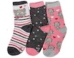 Dětské ponožky Sockswear 3 páry (54294) - růžovo-šedá