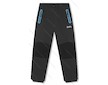 Dětské softshellové kalhoty Kugo zateplené, dorost (HK1671) - černo-modrá