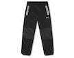 Dětské softshellové kalhoty Kugo zateplené, dorost (HK1671) - černo-šedá
