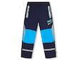 Dětské zateplené kalhoty Kugo (DK7127) - tm. modrá