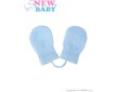 Dětské zimní rukavičky New Baby světle modré - Modrá