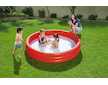 Dětský nafukovací bazén Bestway 183x33 cm červený
