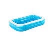Dětský nafukovací bazén Bestway rodinný 262x175x51 cm modrý - Modrá