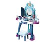 Dětský toaletní stolek ledový svět se světlem, hudbou a židličkou BABY MIX - Modrá