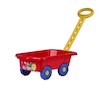 Dětský vozík Vlečka BAYO 45 cm červený - Červená