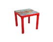 Dětský zahradní nábytek - Plastový stůl červený - Červená