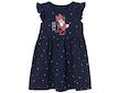 Dívčí bavlněné šaty Minnie (em8400) - tm. modrá