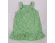 Dívčí bavlněné šaty, šatovka, vel. 12-18 měsíců - Zelená