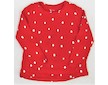 Dívčí bavlněné triko s puntíky TU vel. 104 - Červená