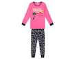 Dívčí dorostové pyžamo Kugo (MP1355) - tm. růžová