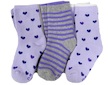 Dívčí froté termo ponožky Sockswear 3páry (54850a) - Lila