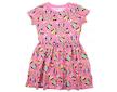 Dívčí letní bavlněné šaty Minnie (em9566) - Růžová