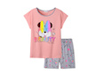 Dívčí letní pyžamo, komplet Minnie, dorost (WP0900) - lososová